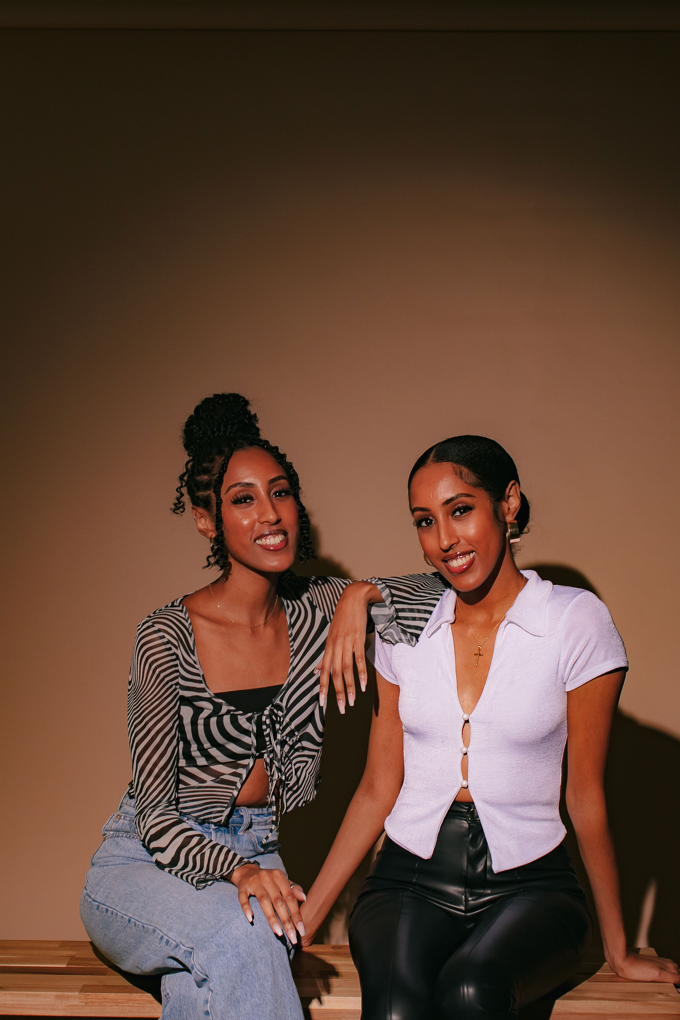 Ariam and Yodit Solomon hosts